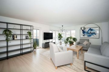 Im Lindenpark-Laubegast 1- Zi-Wohnung mit Einbauküche und Balkon im Erdgeschoss zu verkaufen